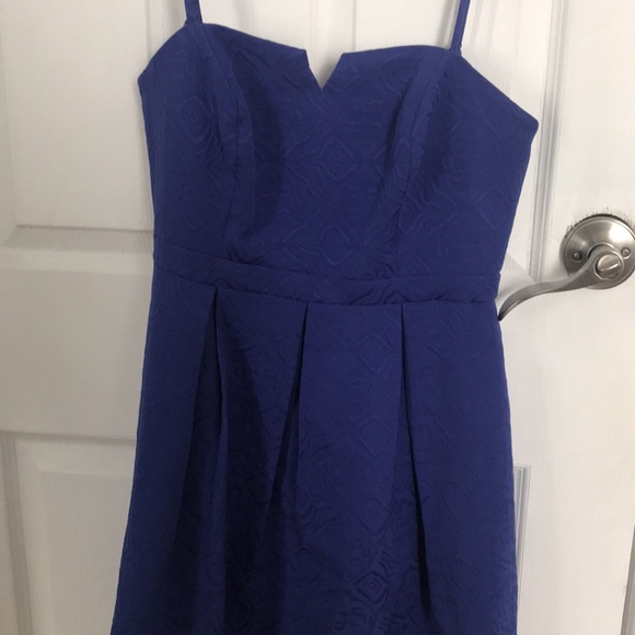 Purple blue cocktail dress - Picture 1 of 6